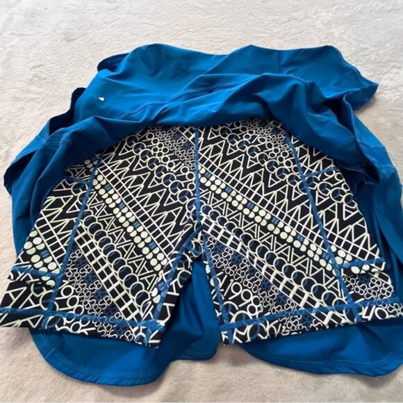 NWT Sweaty Betty Blue Volley Tennis Skirt/Skort - Picture 13 of 16